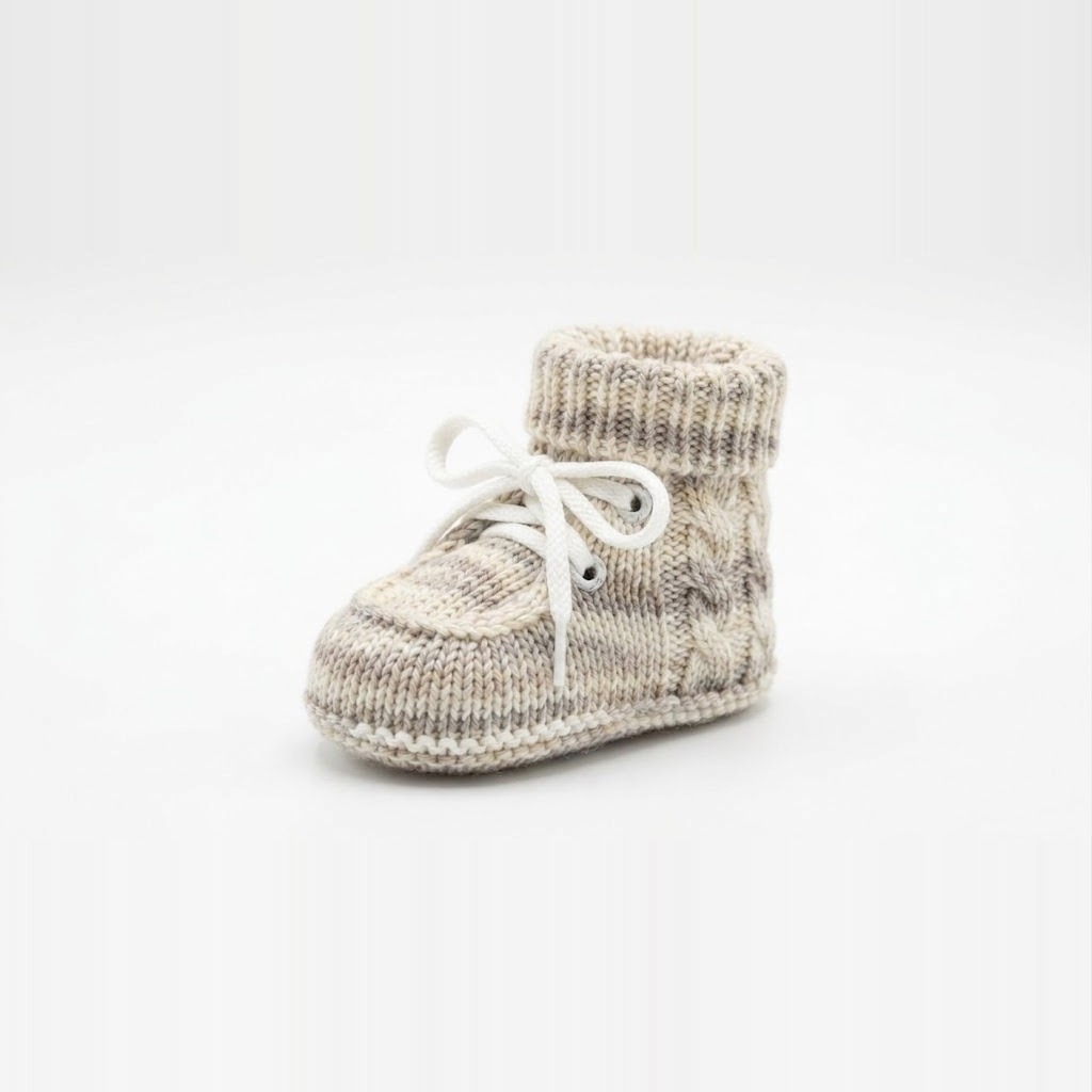 Cotton Booties & Sock Set 2