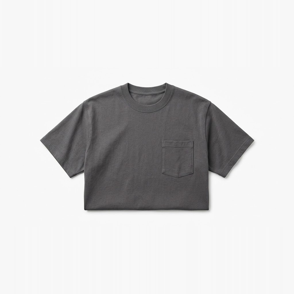 Heavyweight Cotton Pocket Tee
