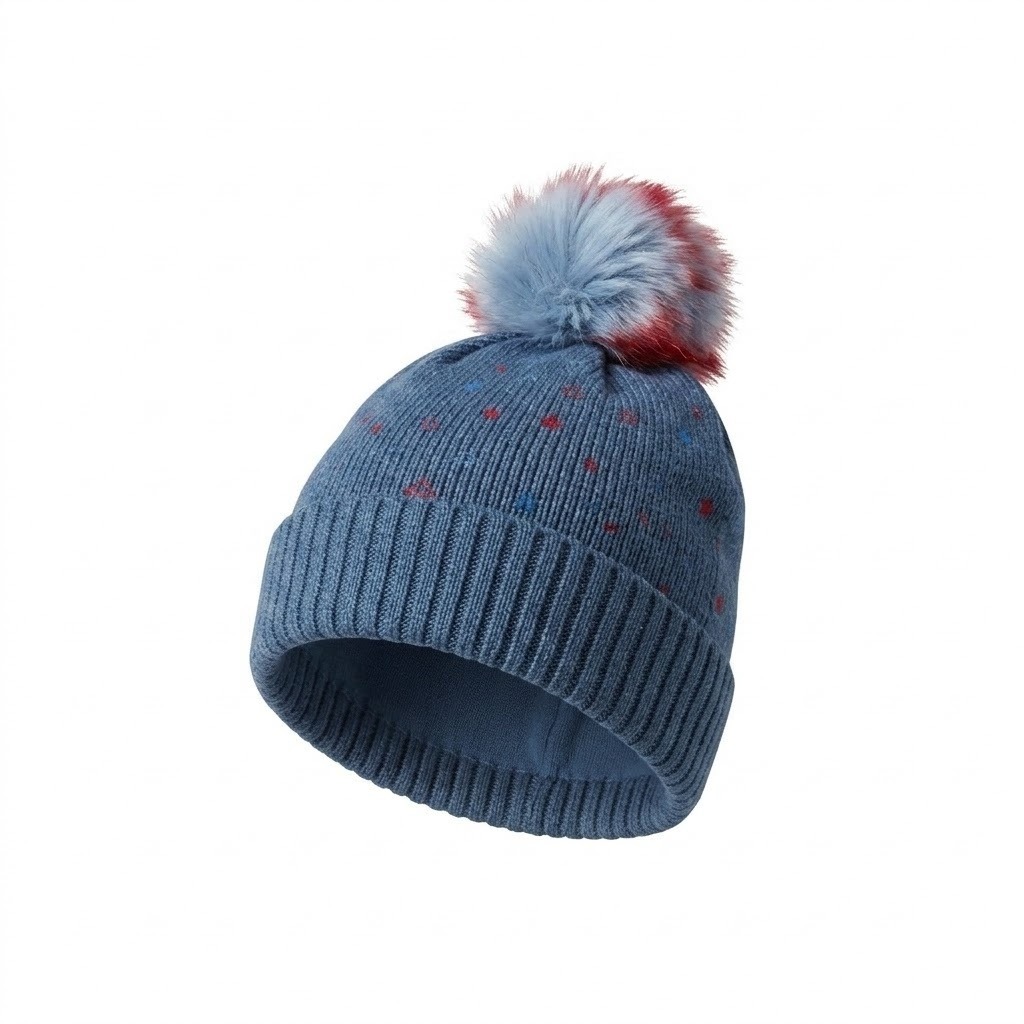 Pompom Knit Beanie 4