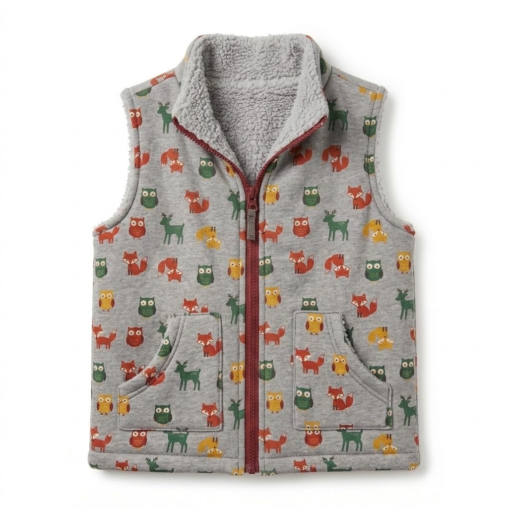 Sherpa-Lined Vest 3