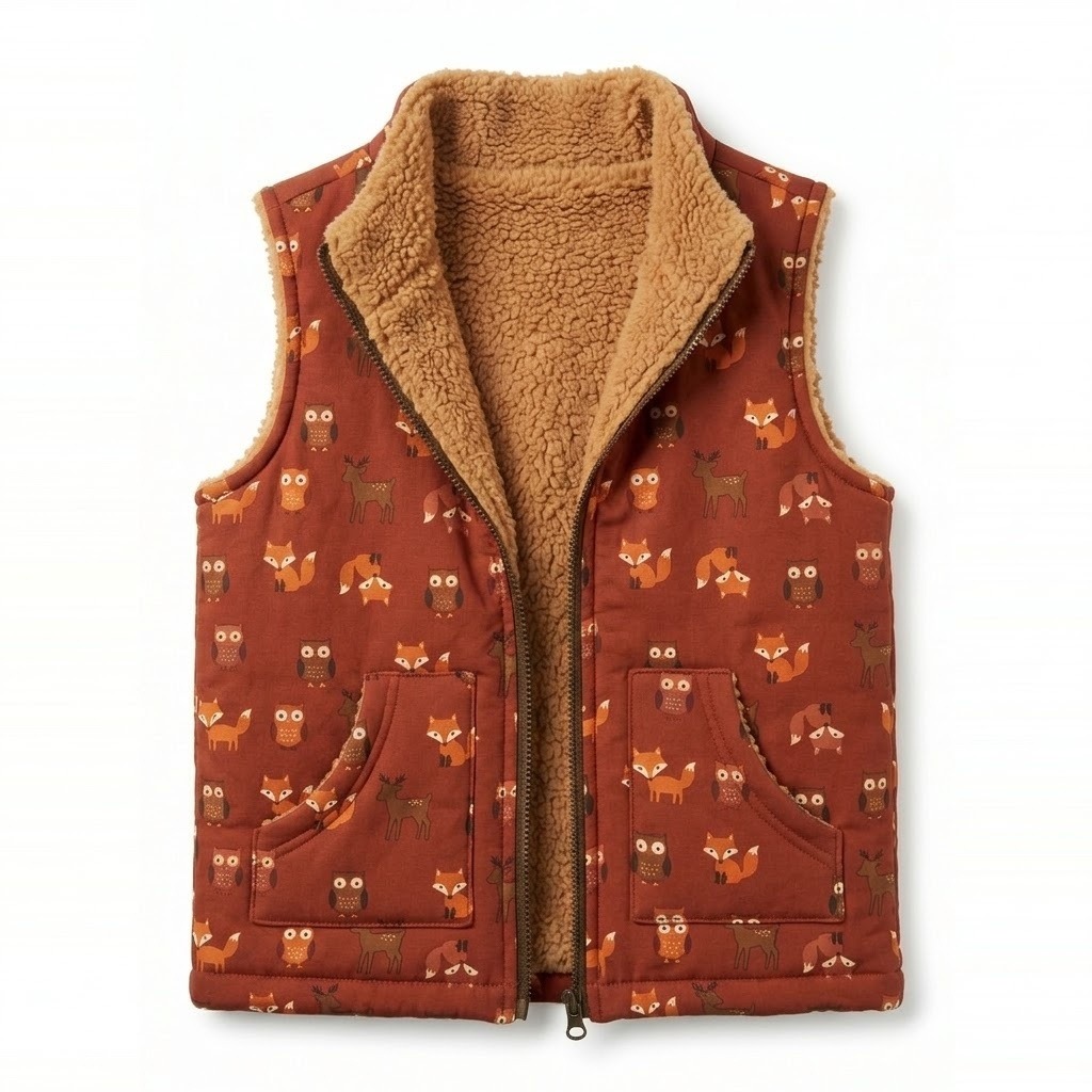Sherpa-Lined Vest 2