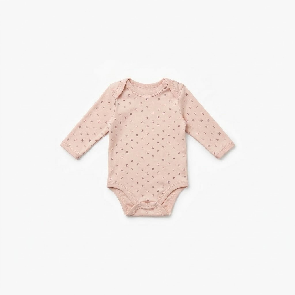 Snap Cotton Bodysuit 3