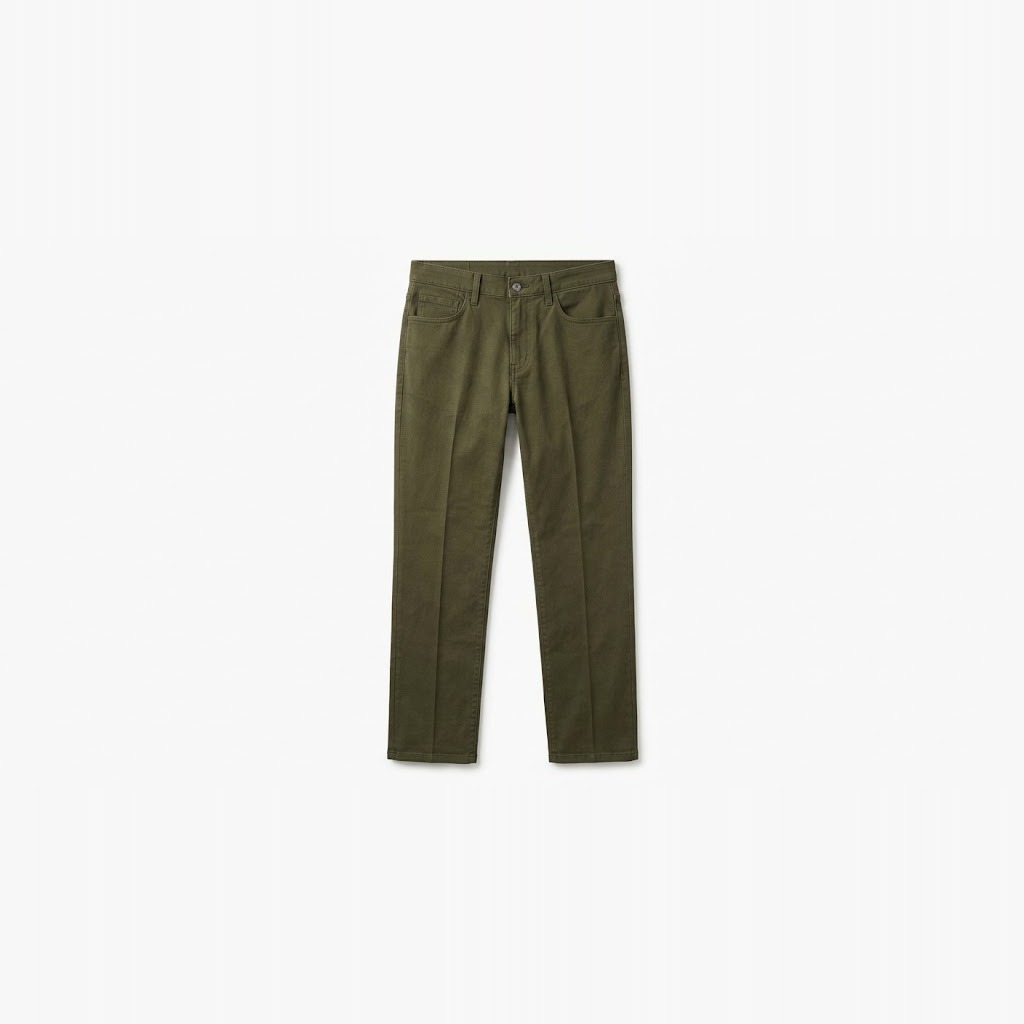 Stretch Twill Five-Pocket Pant